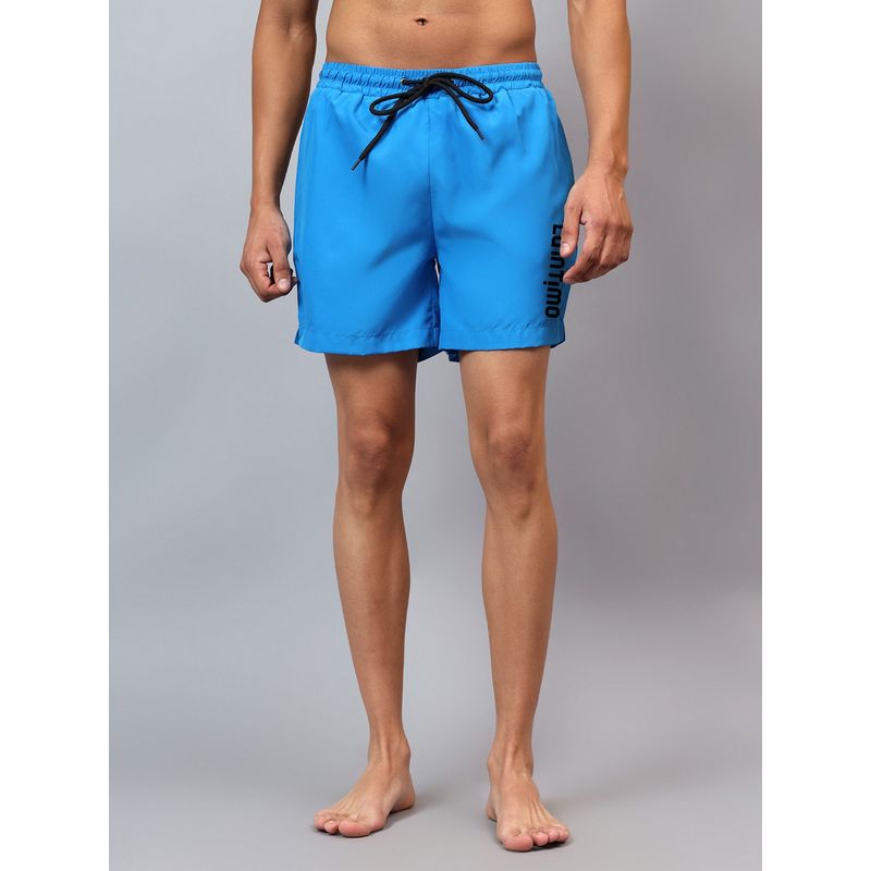 La Intimo Pacific Blue Swim Boxer Shorts (S)
