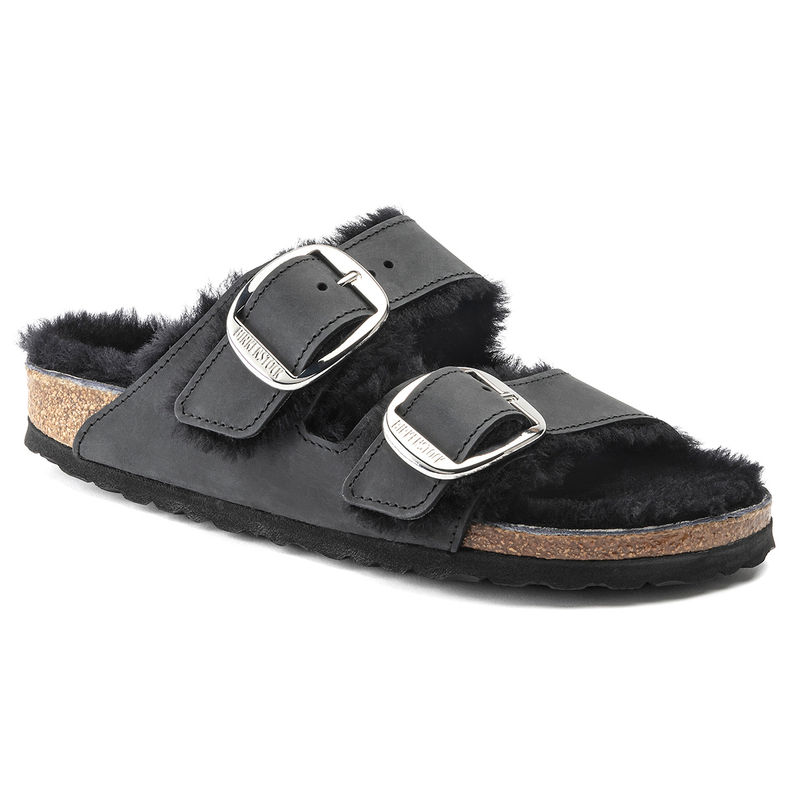 Birkenstock on sale fluffy sandals