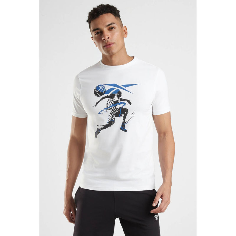 Reebok Men Active Graphic T-shirt (XS)