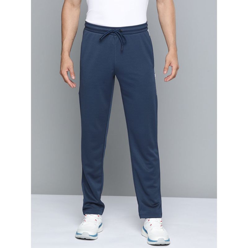 Alcis Men Navy Blue Solid Sweatpants (XL)