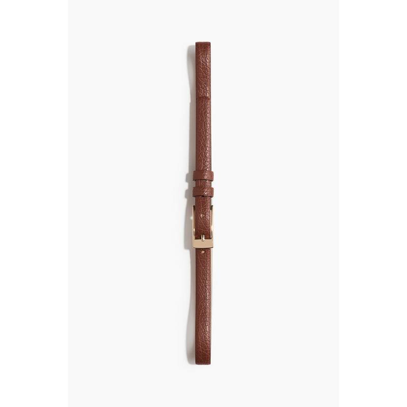 H&M Women Brown Narrow Belt (90)