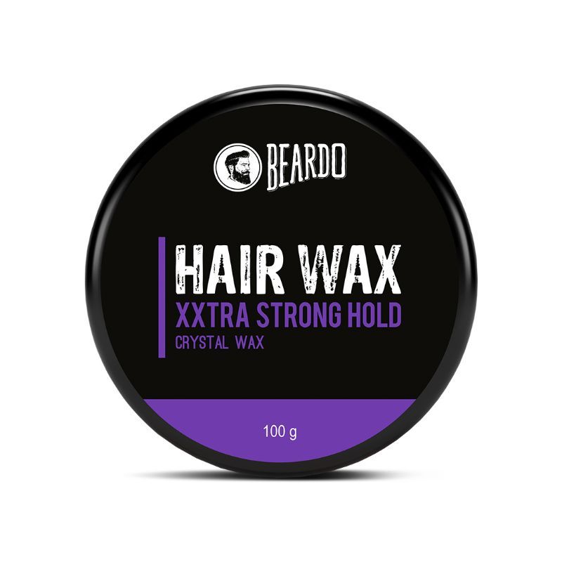 Beardo XXtra Stronghold Hair Wax, Crystal Gel Wax Glossy Finish Extra Strong Hold Buy