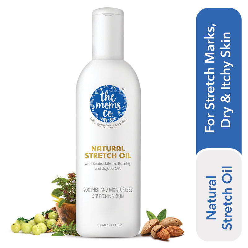 The Moms Co Natural Stretch Oil At Nykaa Com