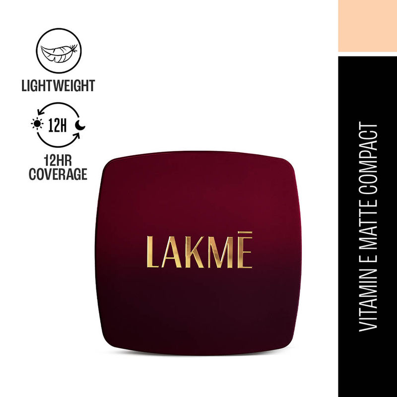 Lakme Face It Compact Powder - Natural Marble