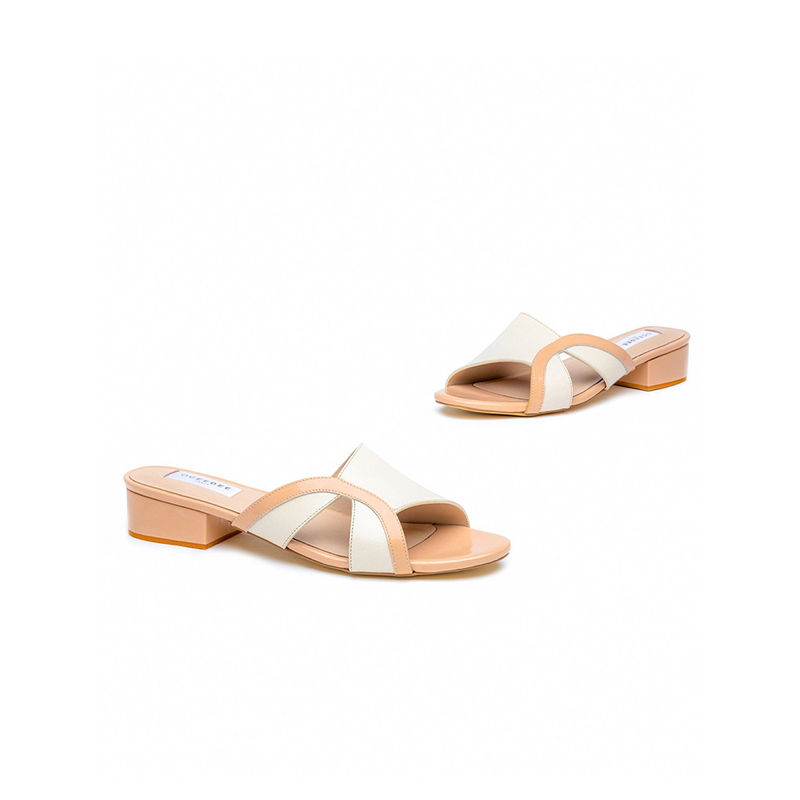 OCEEDEE Paula Ivory & Pink Heels (EURO 35)