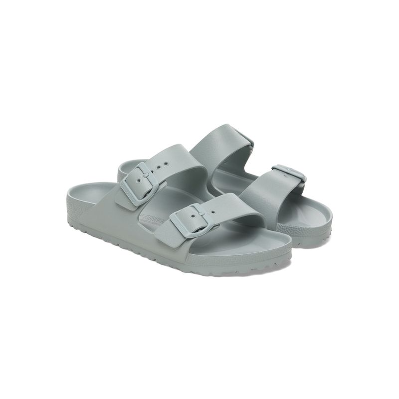 Birkenstock Arizona Unisex Green Eva Two Strap Sliders (EURO 43)