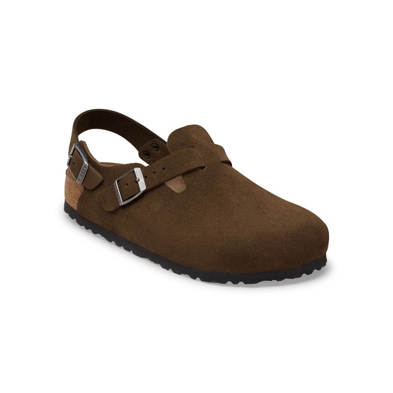 Birkenstock Tokio Unisex Brown Suede Leather Sandals with Backstrap (EURO 40)