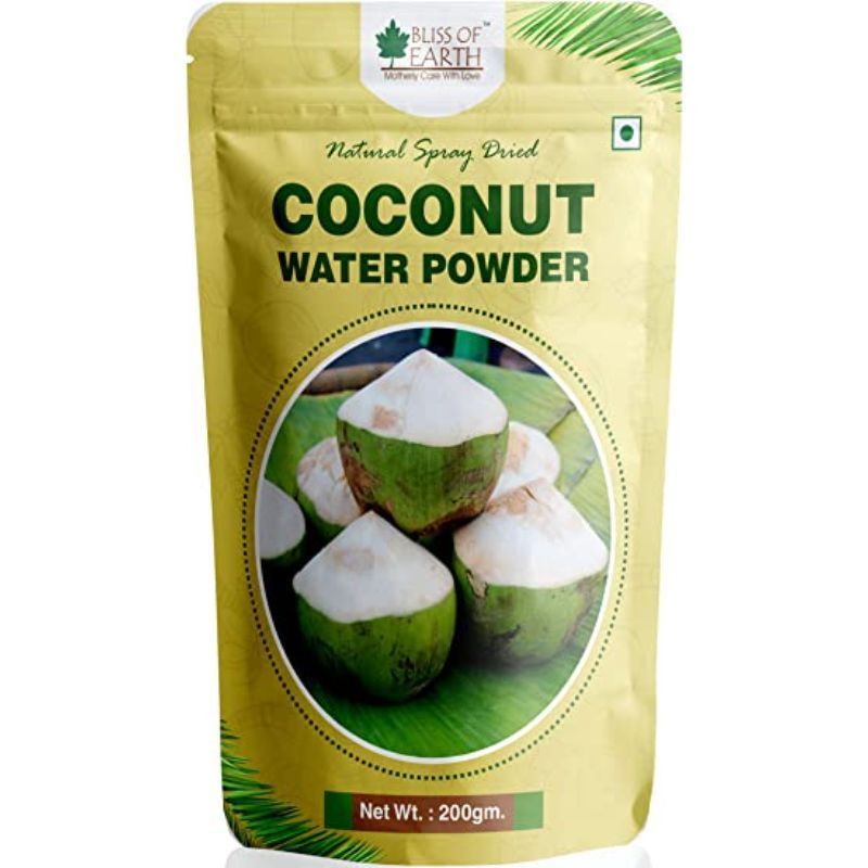 Bliss Of Earth Natural Spray Dried Coconut Water Powder