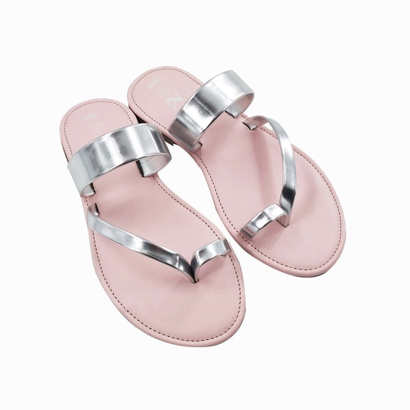 The Madras Trunk Comet Pink Flats - EURO 39