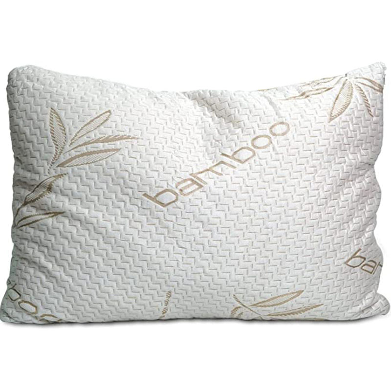 Buy SLEEPSIA Bamboo Pillow Premium Pillows Memory Foam Pillow With