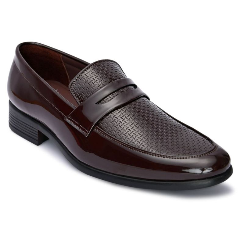 Hydes N Hues Textured Formal Loafers (UK 7)