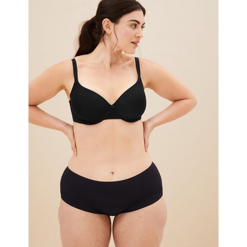 Marks & Spencer Padded Full Cup T-Shirt Bra - Black (36B)