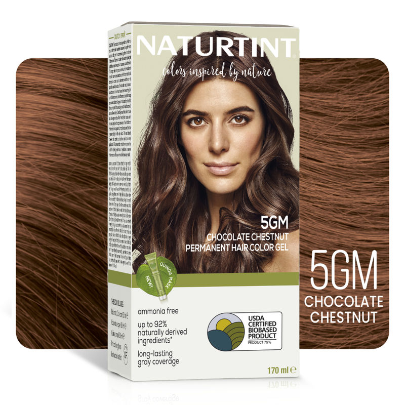 NATURTINT Ammonia Free Permanent Hair Color Hair Color Gel - 5GM Chocolate Chestnut