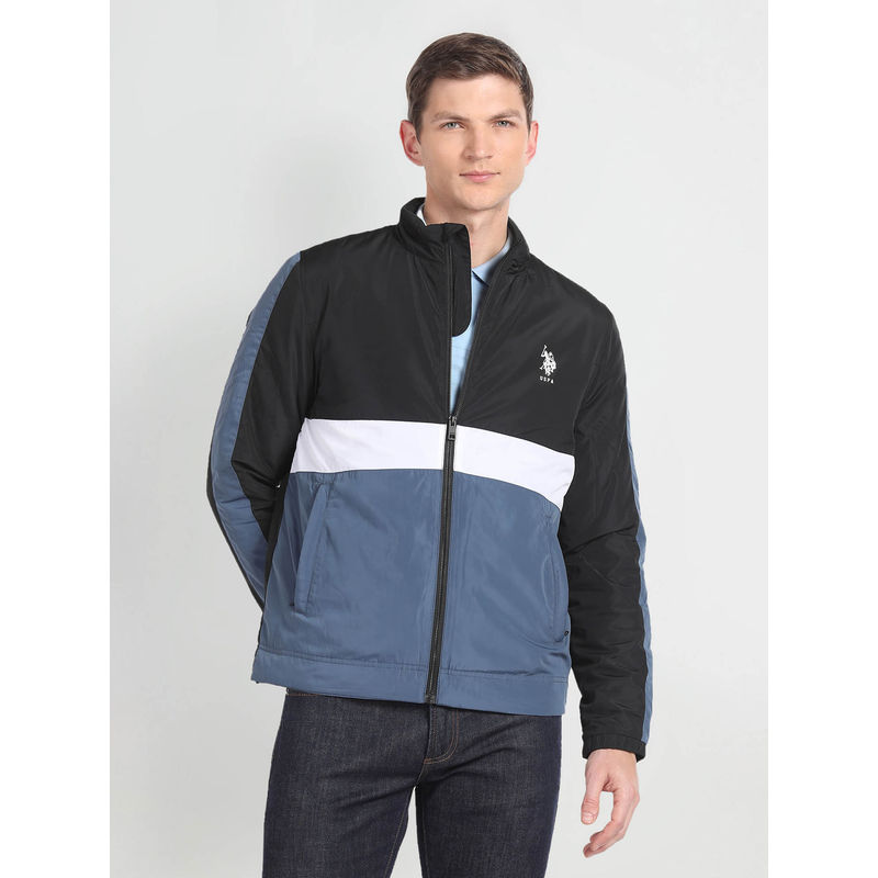 U.S. Polo Assn. Denim Co. Lightweight Colour Block Jacket (L)