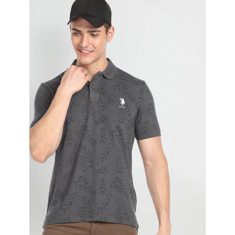 U.S. Polo Assn. Denim Co. Pure Cotton Slim Fit Polo T-Shirt (XL)