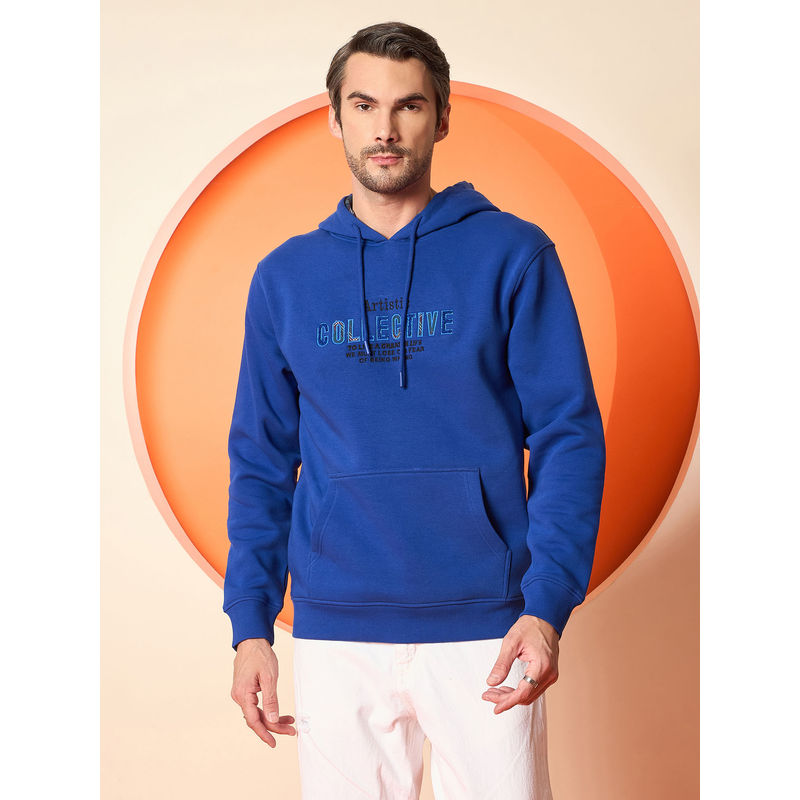 Club York Royal Blue Embroidered Hoodie (XL)