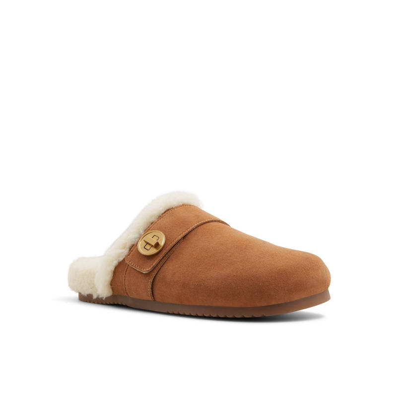 Aldo Women Dark Brown Mules (UK 7)