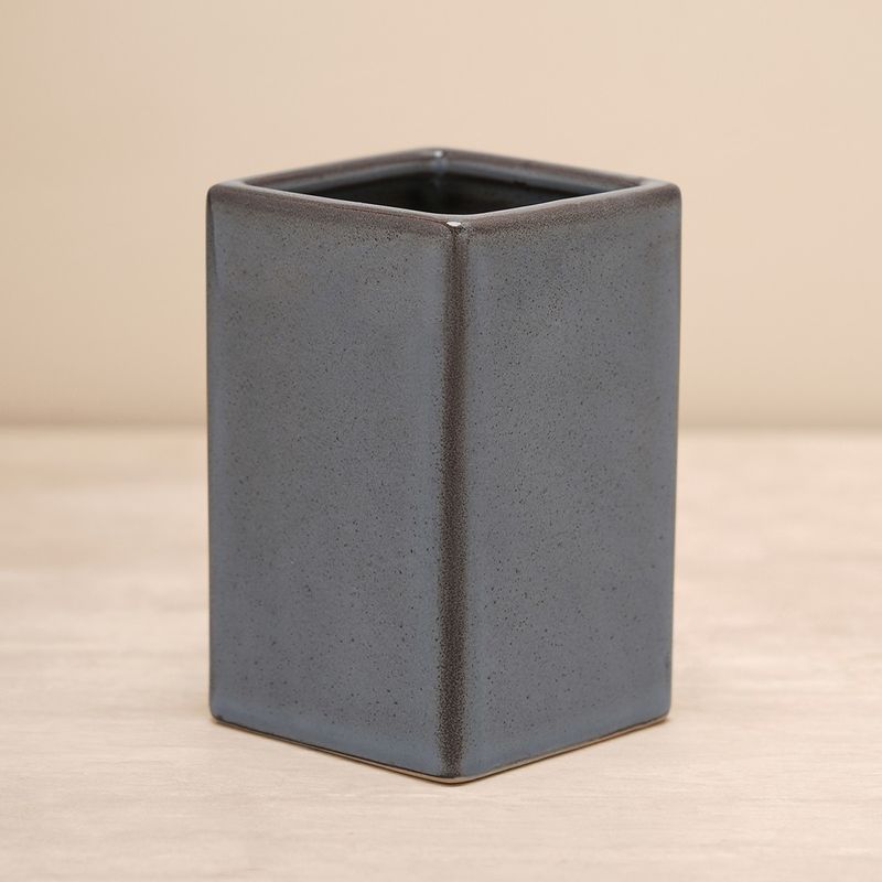 Pure Home + Living Grey Glazed Stone Toothbrush Holder Buy Pure Home