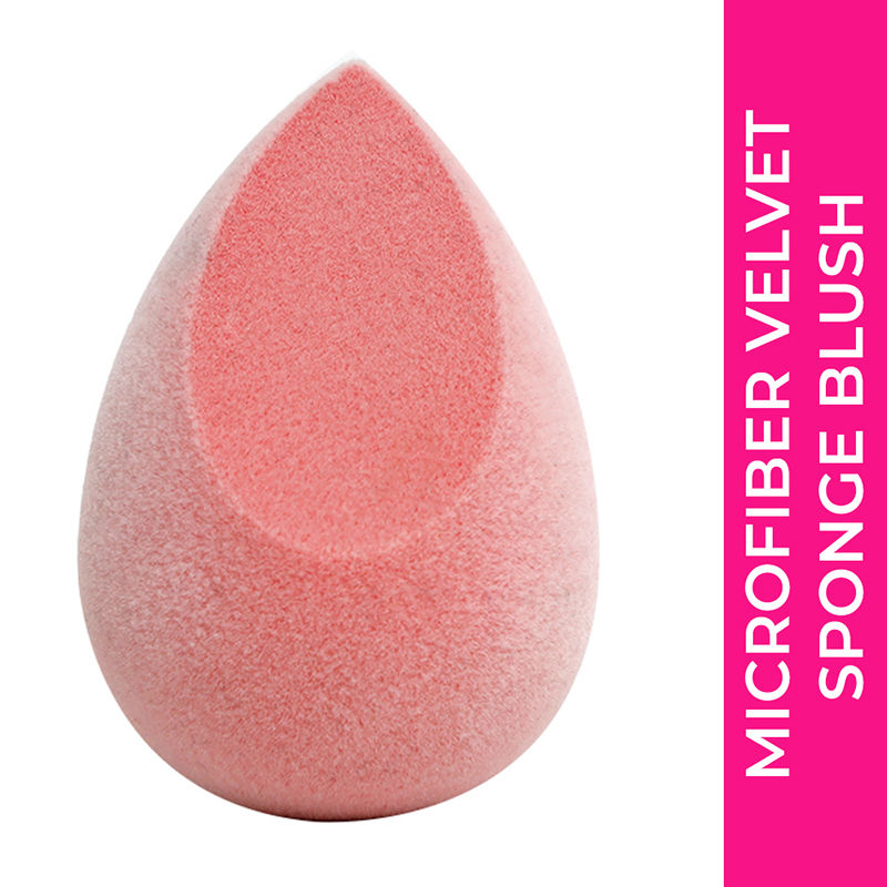 Buy Praush Beauty Microfiber Velvet Makeup Sponge Blush Pink Online