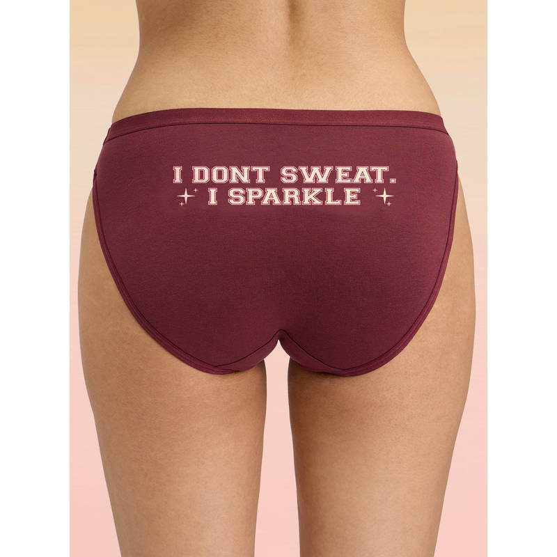 C.O.A.T Bikini Panty Pack of 1-Tipsy Maroon LMP1002 (XL)