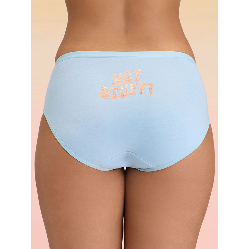 C.O.A.T Hipster-Panty Pack of 1- Your League Light Blue LMP1015 (S)