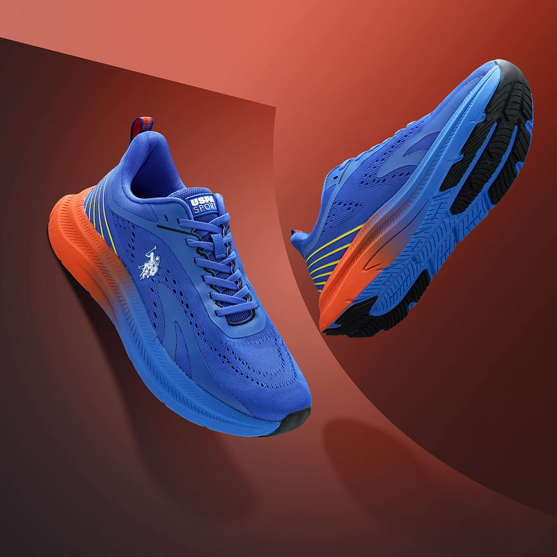 Buy U.S. POLO ASSN. Men Meng Blue Uspa Sport Sneakers Online