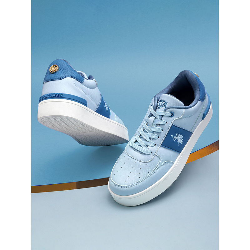 U.S. POLO ASSN. Uno Women Lt. Blue Sneakers (UK 3)