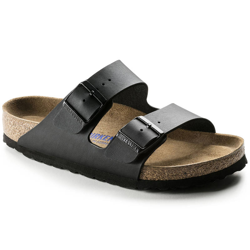 Birkenstock Arizona Birko-flor Black Narrow Width Unisex Sandals - EURO 39