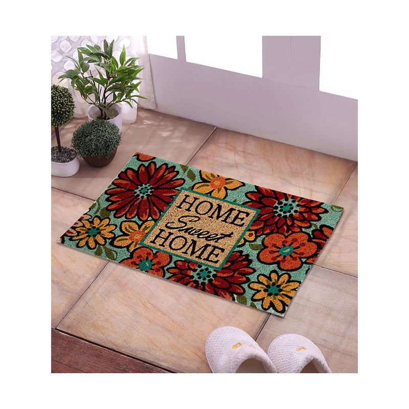 SWHF Natural Coconut Fiber Printed Doormats for Front Door, Entryway Mat with NonSlip Buy SWHF