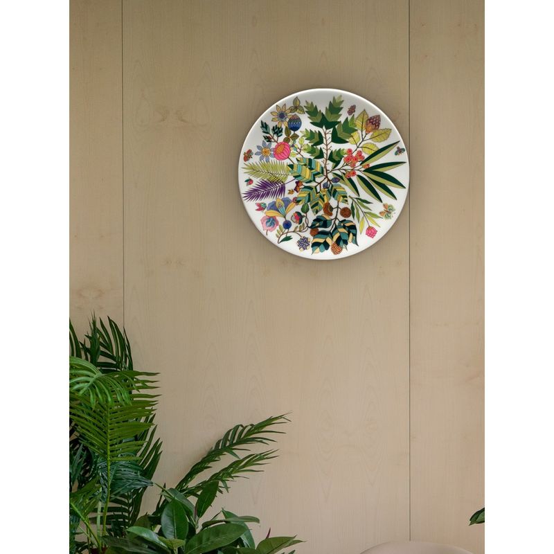KOLOROBIA The Vibrant Bliss Home Dcor Wall Plate 8 Inch
