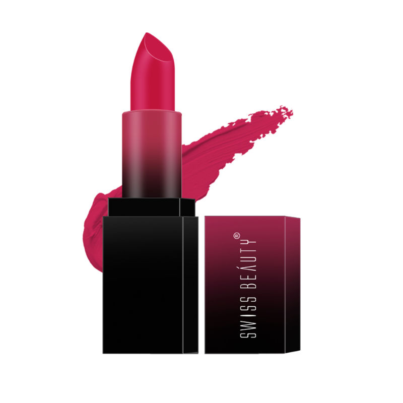 Swiss Beauty HD Matte Lipstick - 15 Pink Up