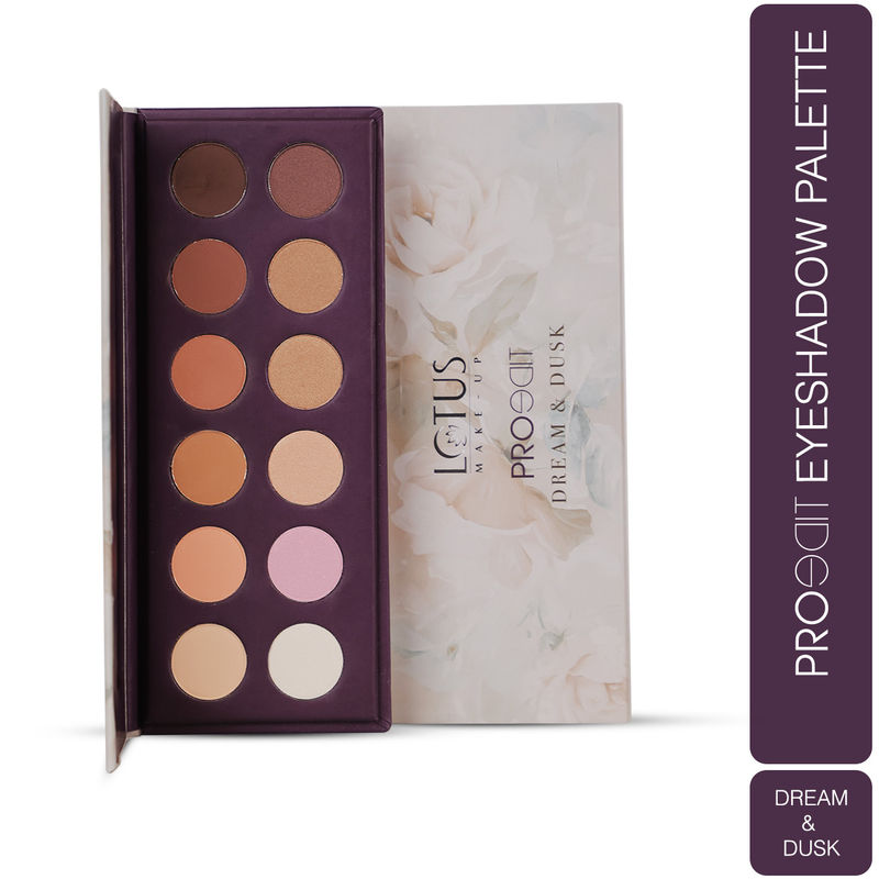Lotus Make Up Proedit Eye Primer Infused Eyeshadow Palette - Dream And Dusk