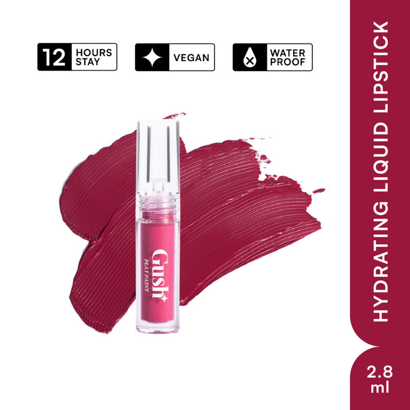 Gush Beauty Matte Liquid Lipstick - Vegan Long Lasting & Non-Drying - Masterpiece