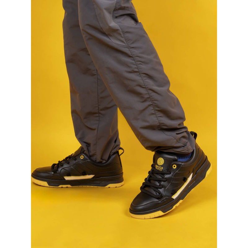 Bacca Bucci Men JACKSON Low Top Sneakers Black (UK 7)