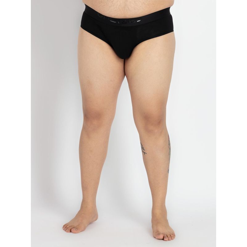UNSIZED Mens Plus Size - Micro Modal Brief - Navy Blue (4)