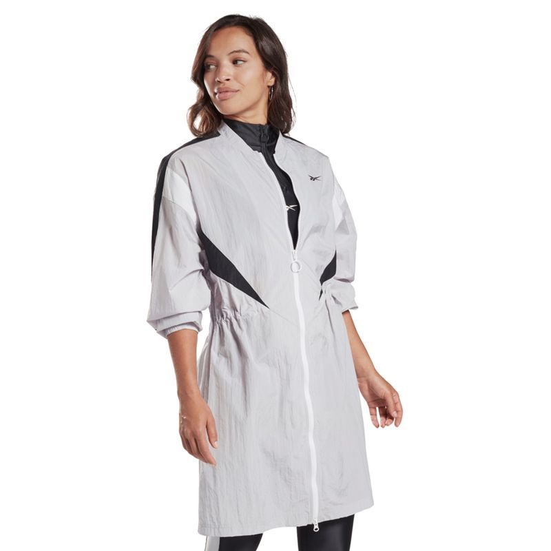 Reebok Sh Woven Jacket Off White Training Jacket (XS)