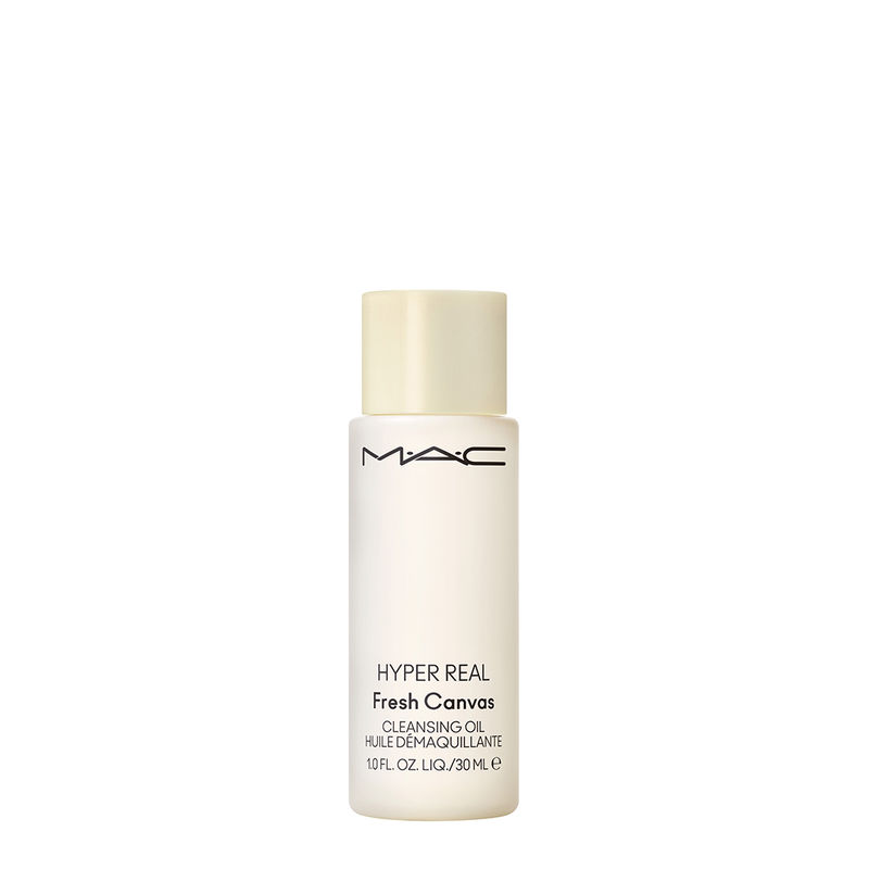 M.A.C Mini Hyper Real Fresh Canvas Cleansing Oil Makeup Remover With Niacinamide, Hyaluronic Acid & Ceramides