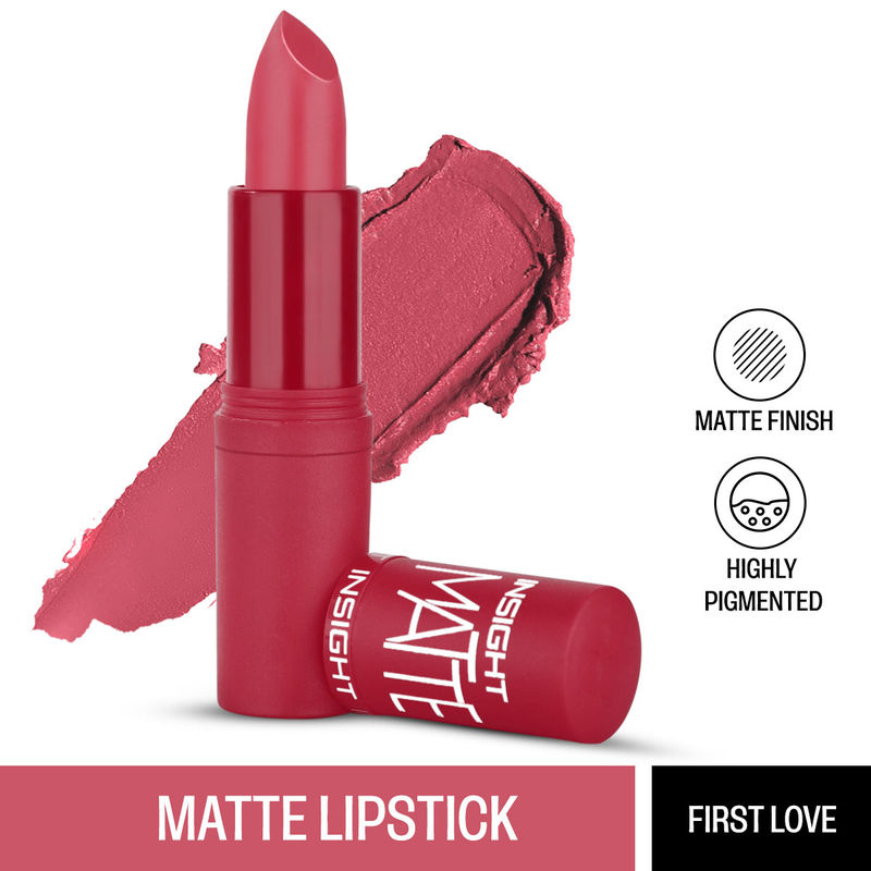 Insight Cosmetics Matte Lipstick - A6 First Love