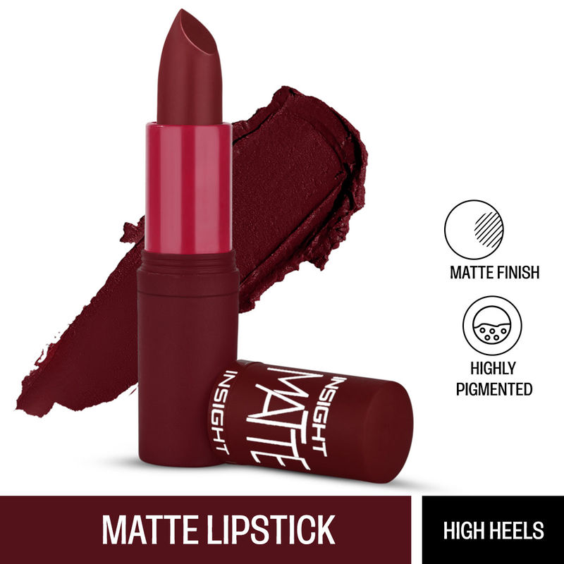 Insight Cosmetics Matte Lipstick - A12 High Heels