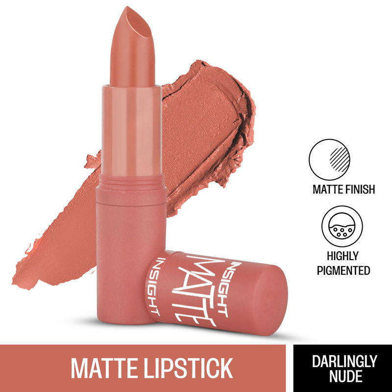 Insight Cosmetics Matte Lipstick - A13 Darlingly Nude
