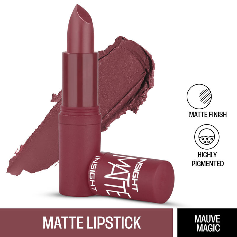 Insight Cosmetics Matte Lipstick - A17 Mauve Magic