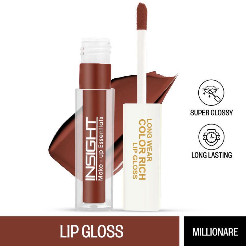 Insight Cosmetics Long Wear Color Rich Lip Gloss - Millionare