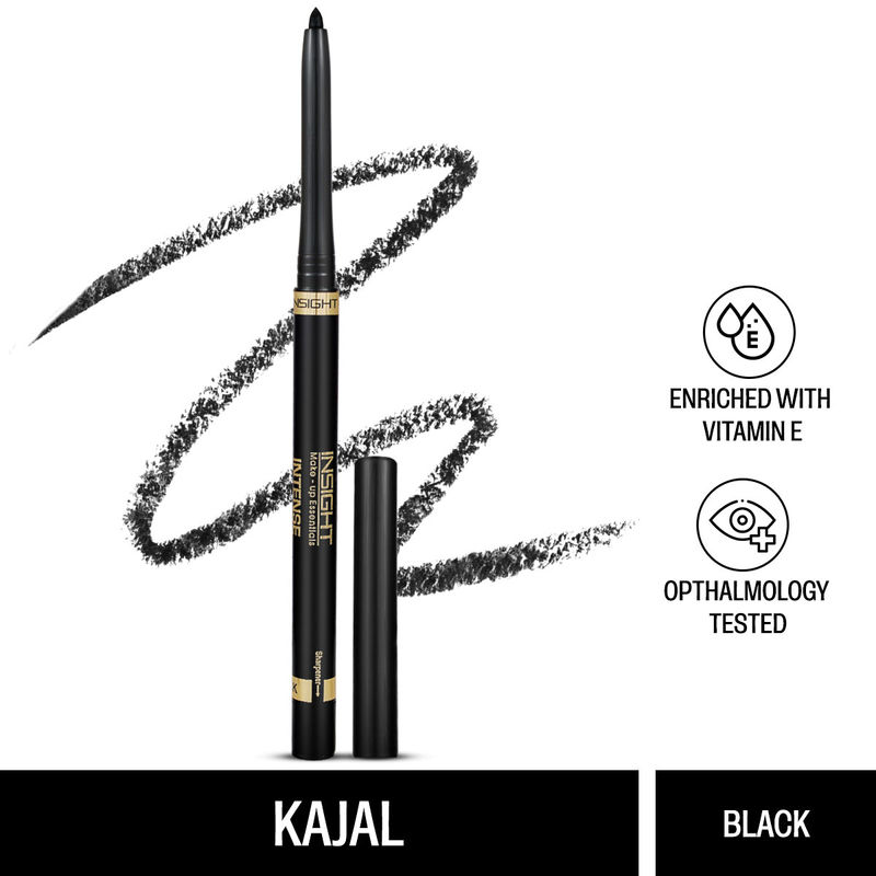 Insight Cosmetics 4X Intense Kohl Kajal - Black