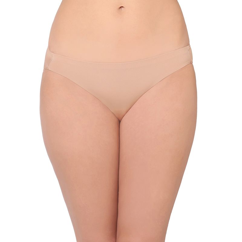 Wacoal Basic Mold Low Waist Low Coverage Solid Bikini Panty Beige (M)