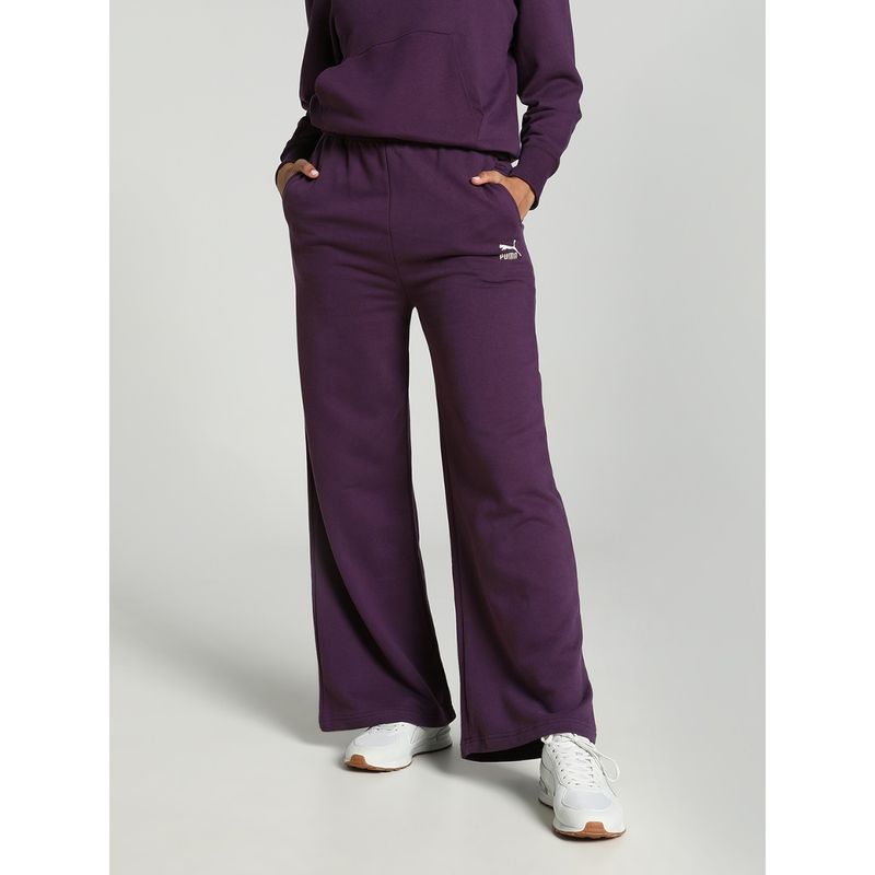 Puma Better Classics Women Purple Sweatpant (XL)