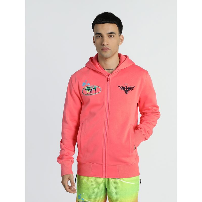 Puma Melo 1Love Full Zip Men Pink Jacket (S)