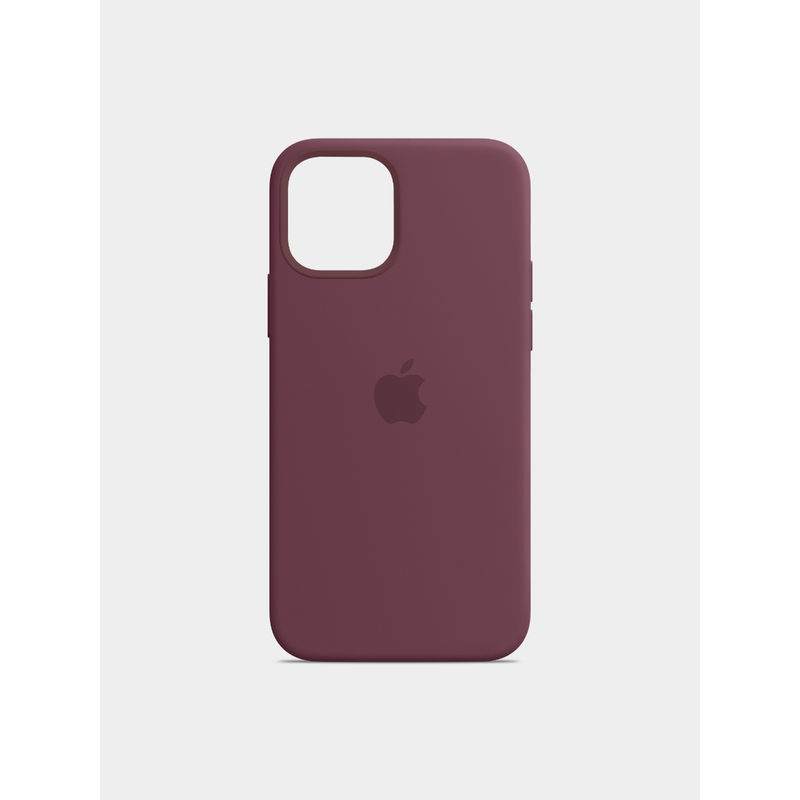 Treemoda Mauve Solid Silicone Apple Back Case (iPhone 14 Pro Max)