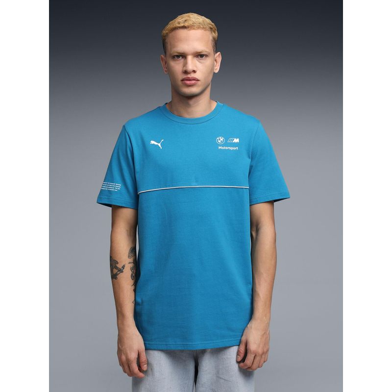 Puma BMW MMS SDS 2.0 Mens Regular Fit Cotton T-shirt - Blue (XS)