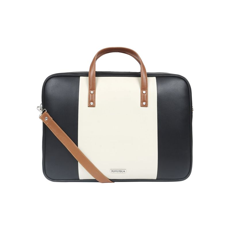Toteteca White Functional Laptop Bag Buy Toteteca White Functional