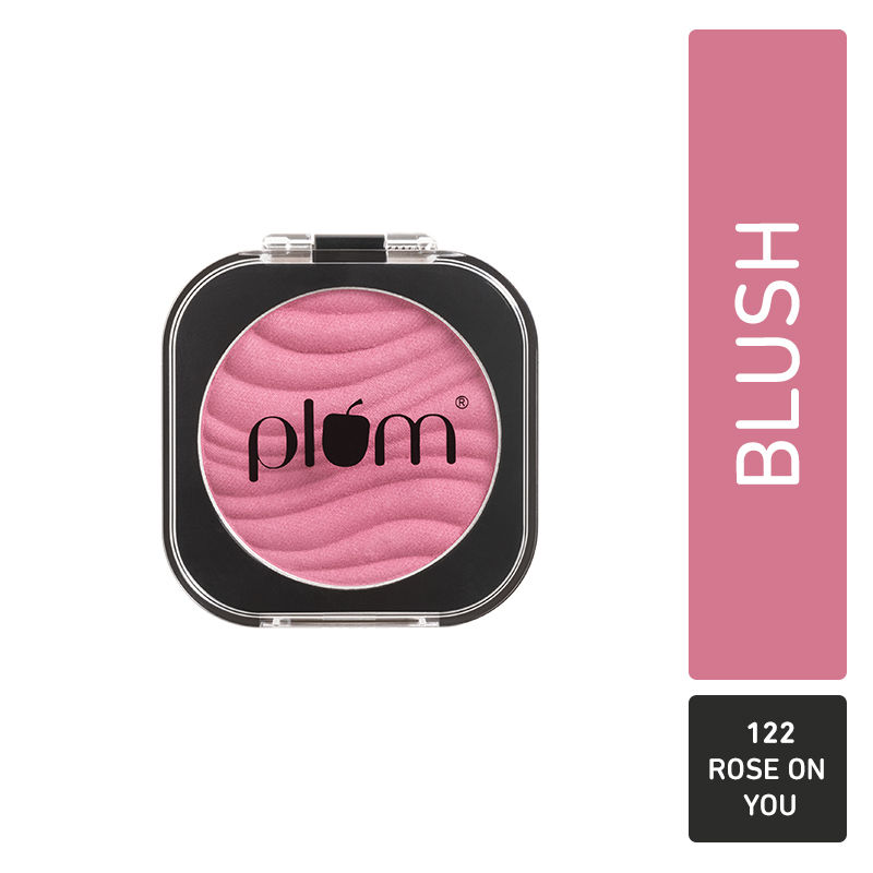 Plum Cheek-A-Boo Matte Blush - Highly Pigmented & Effortless Blending - 122 - Rose On You